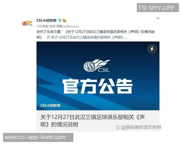 武汉三镇足球俱乐部就历史问题发布处罚公告及相关说明